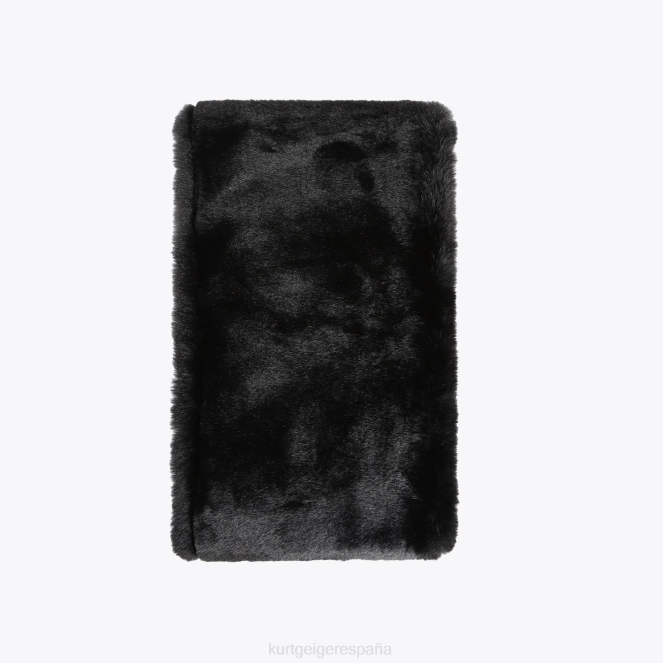 Kurt Geiger mujer bufanda de amapola de Londres 2LPR510 | accesorios negro